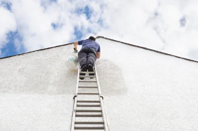 Peinture extérieure à Combrand — façades et ravalement